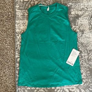Lululemon Sea Green All Yours Tank NWT Size 6